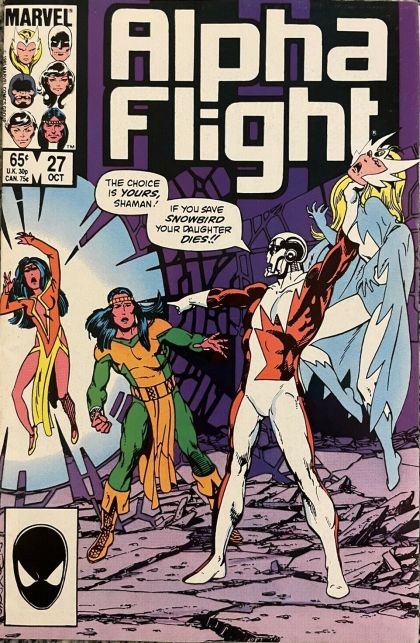 Alpha Flight, Vol. 1 #27A Direct Edition