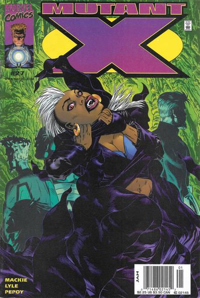 Mutant X #27B Newsstand Edition