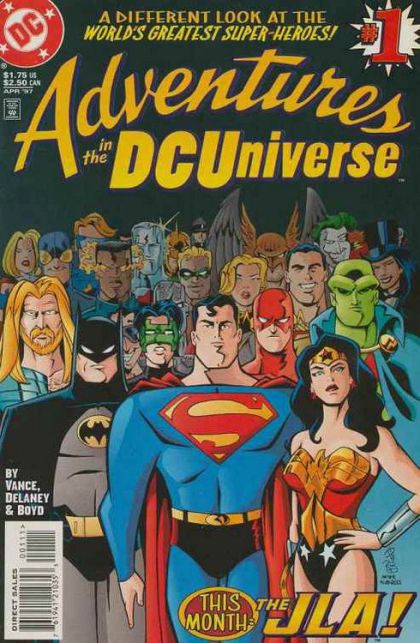 Adventures in the DC Universe #1A Direct Edition