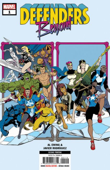 Defenders Beyond, Vol. 1 #1G 2nd Printing Variant
