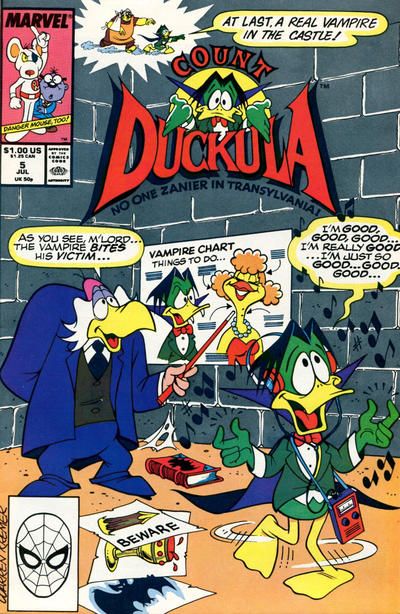 Count Duckula #5A Direct Edition
