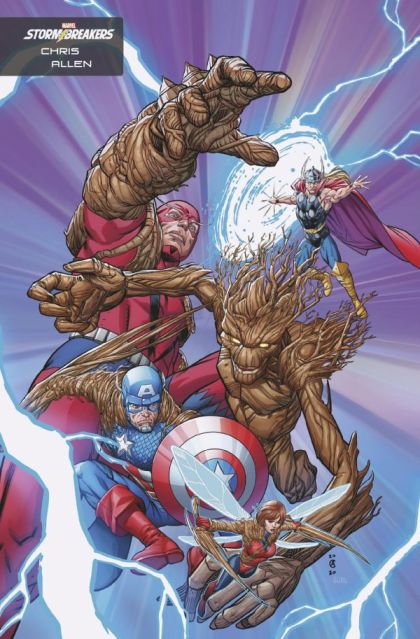 Avengers: War Across Time #4B Christopher Allen Stormbreakers Variant