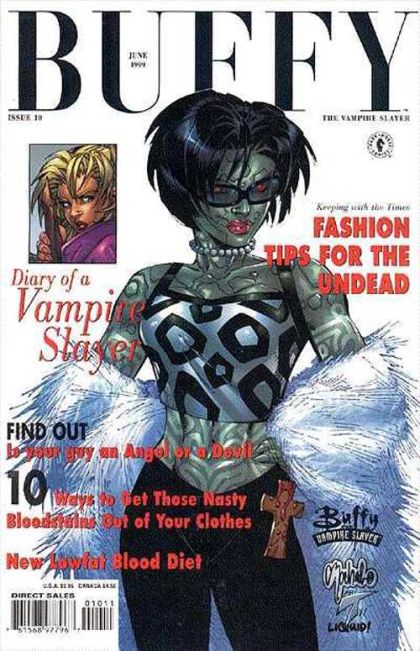 Buffy the Vampire Slayer, Vol. 1 #10A Art Cover
