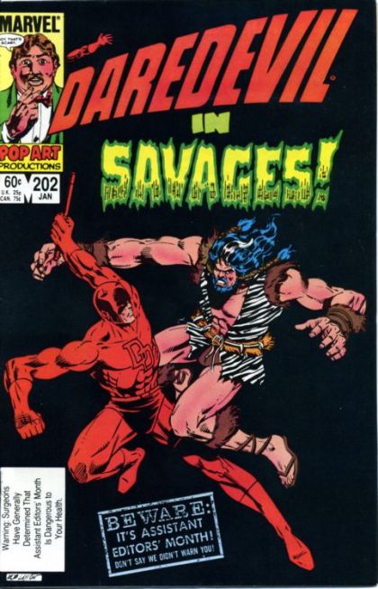 Daredevil, Vol. 1 #202A Direct Edition