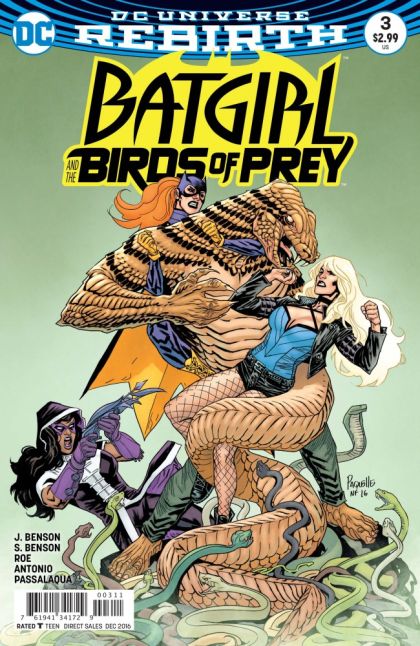 Batgirl And The Birds Of Prey #3A Regular Yanick Paquette Cover
