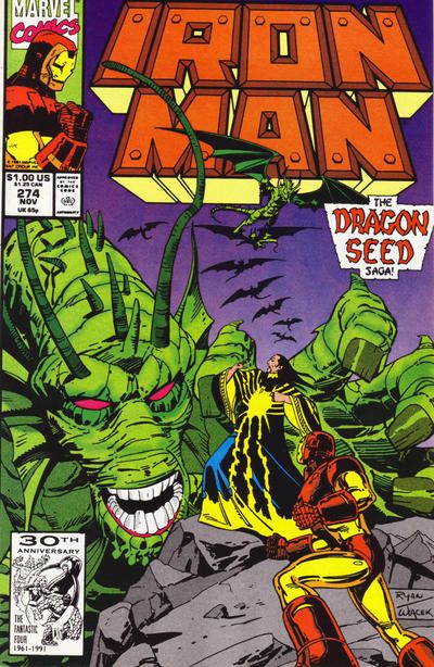 Iron Man, Vol. 1 #274A Direct Edition