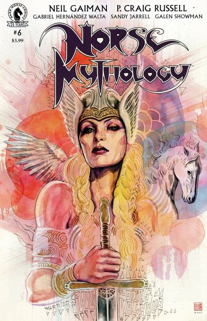 Norse Mythology II #6B Variant David Mack Cover