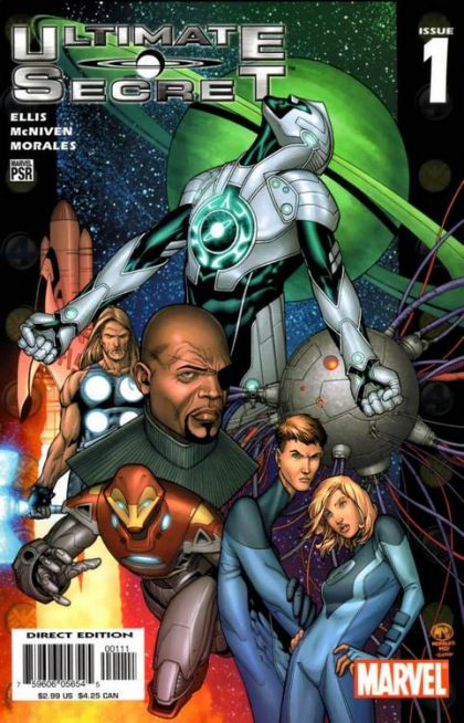 Ultimate Secret #1 Steve McNiven Cover
