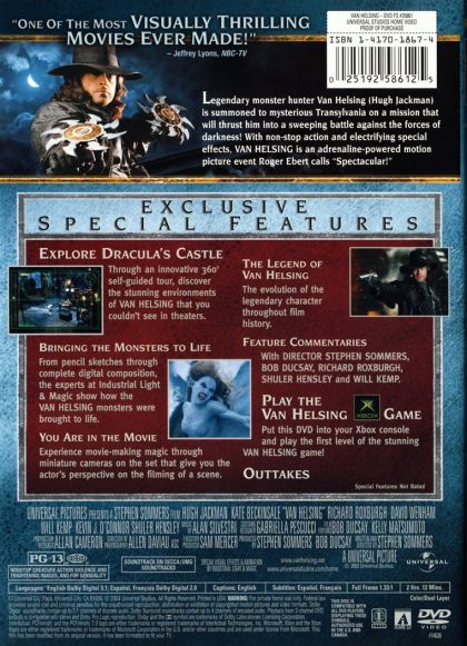Van Helsing (2004) Special Edition - DVD