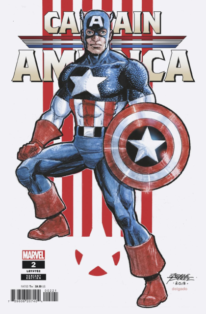Captain America, Vol. 11 #2B George Pérez Variant