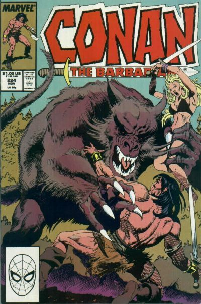 Conan the Barbarian, Vol. 1 #224A Direct Edition