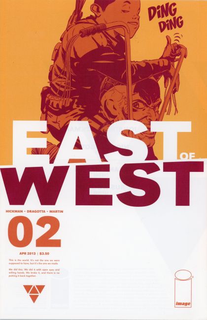 East of West #2A Nick Dragotta Regular Cover
