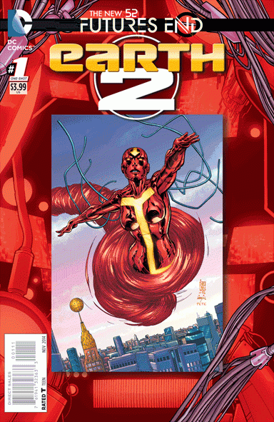 Earth 2: Futures End #1A 3D Cover