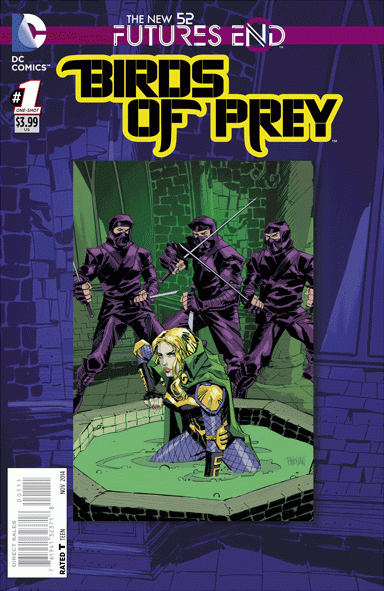 Birds Of Prey: Futures End #1A 3D Cover
