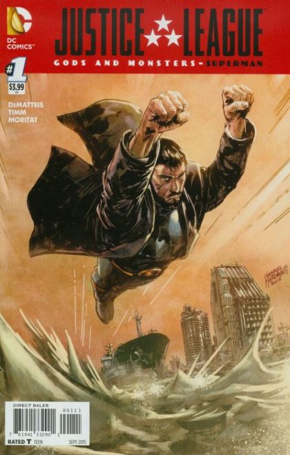 Justice League: Gods and Monsters: Superman #1A Regular Gabriel Hardman Cover