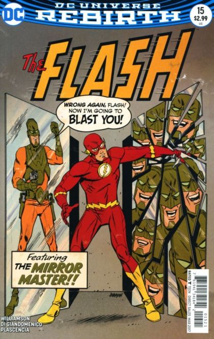 Flash, Vol. 5 #15B Dave Johnson Variant Cover