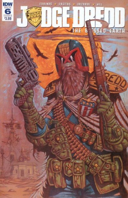 Judge Dredd: The Blessed Earth #6B Variant Max Millgate Cover