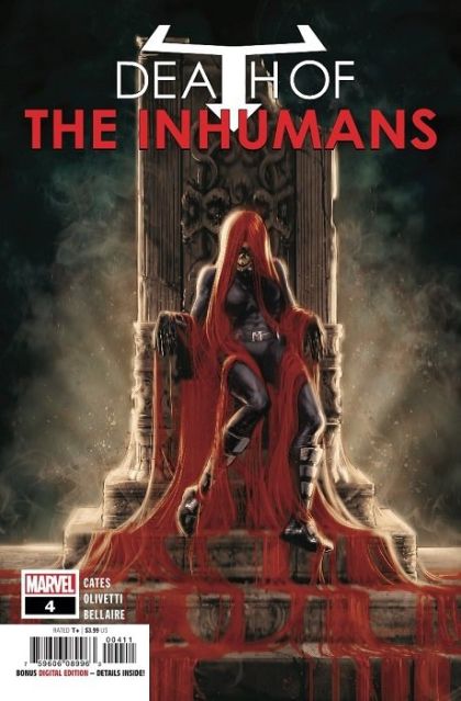 Death of the Inhumans #4A Regular Kaare Andrews Cover