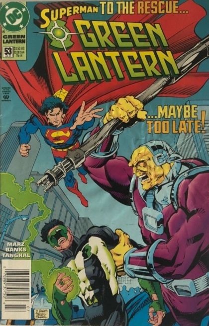 Green Lantern, Vol. 3 #53B Newsstand Edition