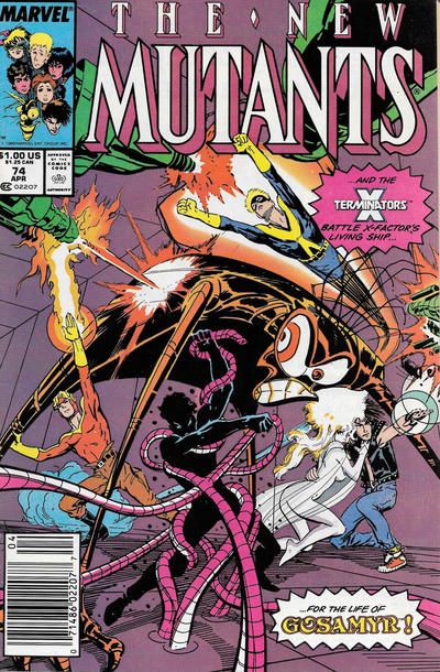 New Mutants, Vol. 1 #74B Newsstand Edition