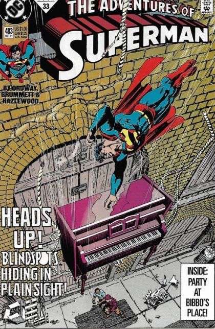 The Adventures of Superman #483A Direct Edition