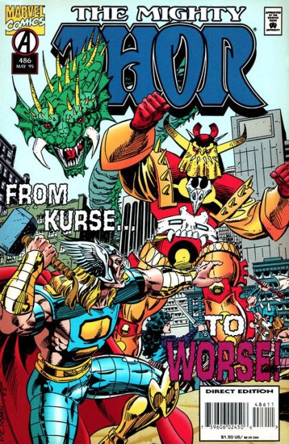 Thor, Vol. 1 #486A Direct Edition