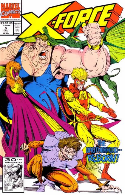 X-Force, Vol. 1 #5A Direct Edition