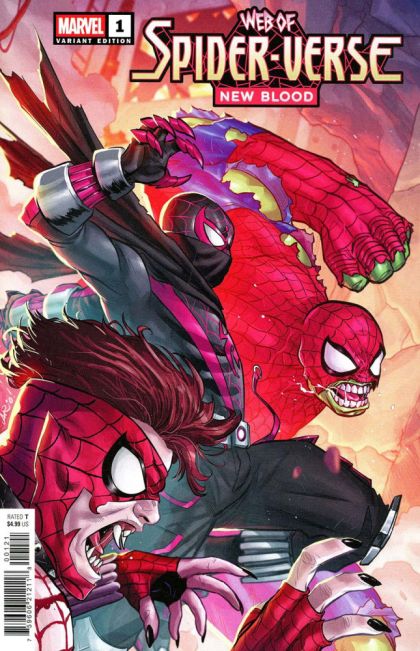 Web of Spider-Verse: New Blood #1B Ario Anindito Connecting Variant