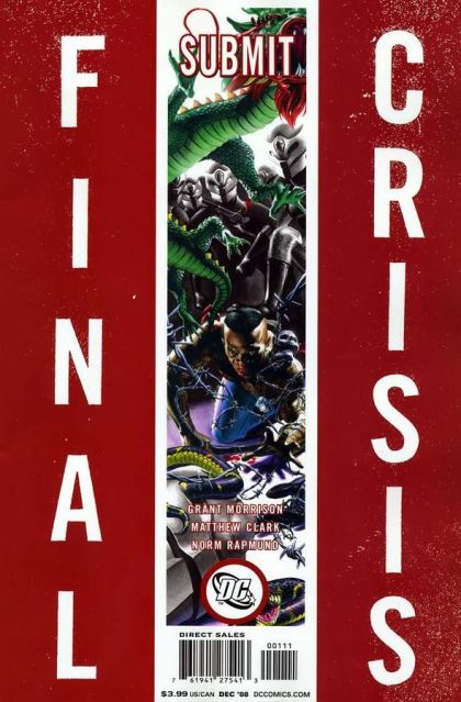 Final Crisis: Submit #1B Sliver Cover