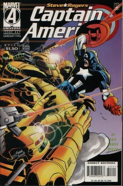 Captain America, Vol. 1 #447A Direct Edition