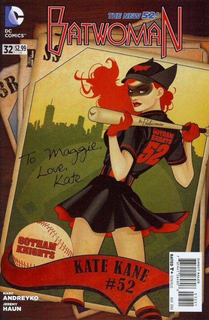 Batwoman, Vol. 1 #32B Bombshells Variant Cover