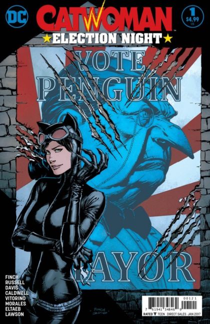 Catwoman: Election Night #1B Variant David Finch Cover