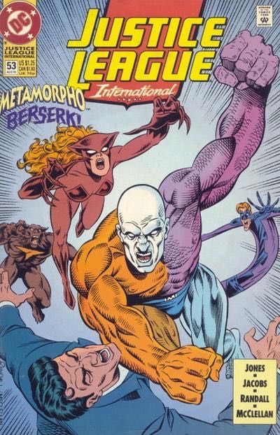 Justice League Europe / International #53A Direct Edition