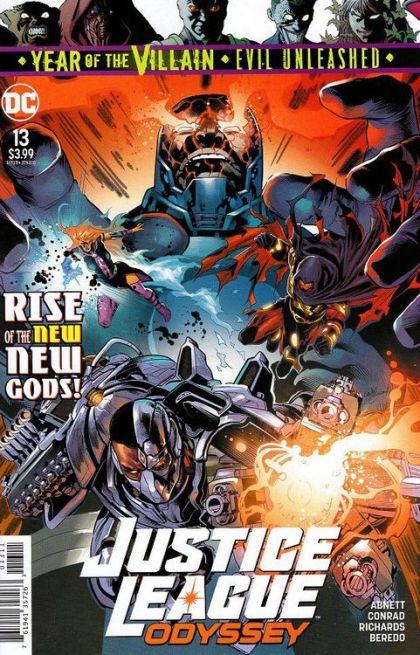 Justice League: Odyssey #13A Regular Will Conrad Cover