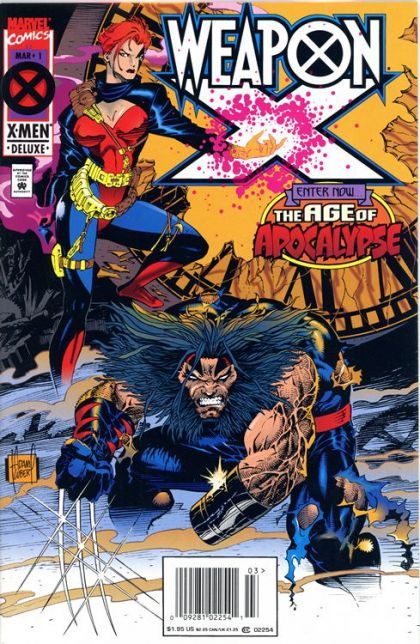Weapon X, Vol. 1 #1B Newsstand Edition