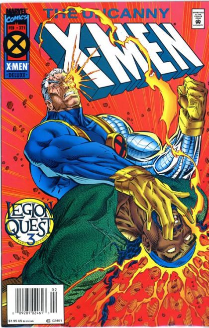 Uncanny X-Men, Vol. 1 #321B Newsstand Deluxe Edition