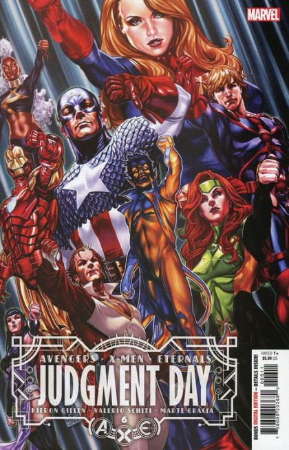 A.X.E.: Judgment Day #6A Mark Brooks Regular