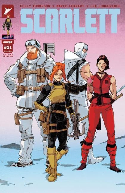 Scarlett (Image Comics) #1W 2nd Printing Marco Ferrari Variant