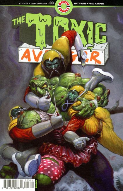 The Toxic Avenger (Ahoy Comics) #3A Fred Harper Regular
