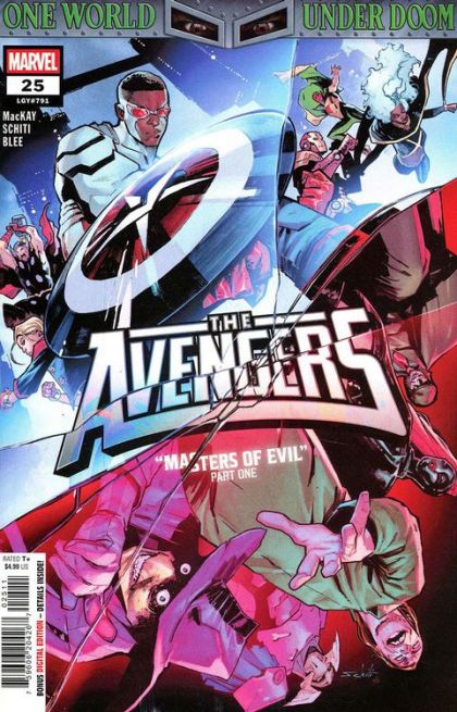 The Avengers, Vol. 9 #25A Valerio Schiti Regular