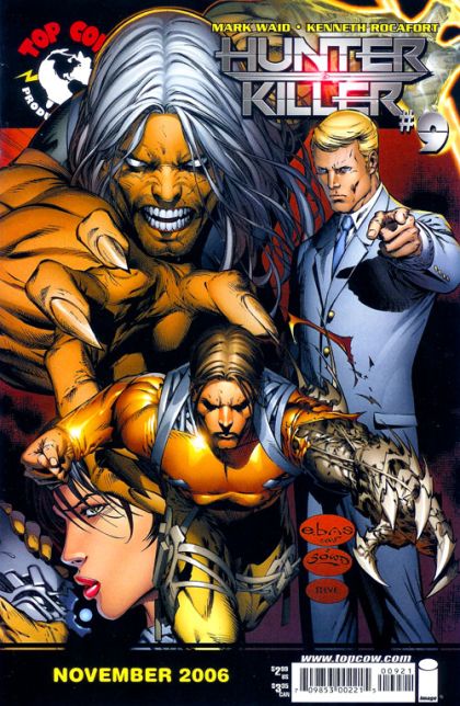 Hunter Killer #9B Variant Cover