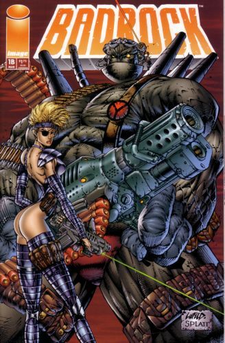 Badrock #1B Stephen Platt Cover