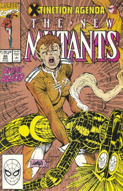 New Mutants, Vol. 1 #95D 2nd Printing