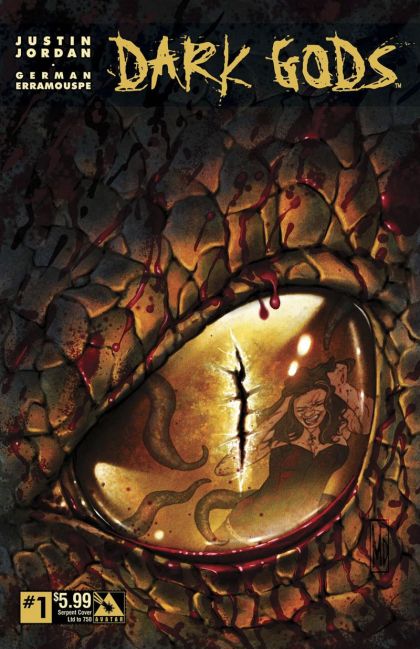 Dark Gods #1F Serpent Cover