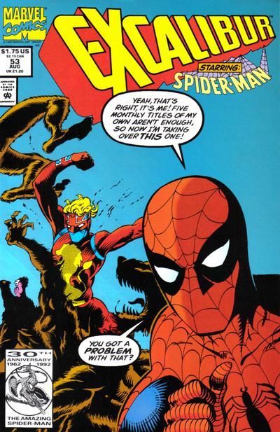 Excalibur, Vol. 1 #53A Direct Edition