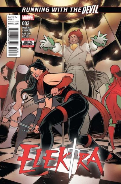 Elektra, Vol. 4 #3A Regular Elizabeth Torque Cover