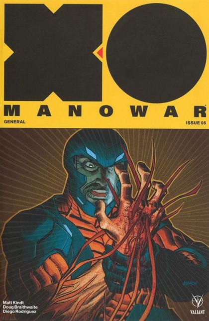 X-O Manowar, Vol. 4 #5B Dave Johnson Variant