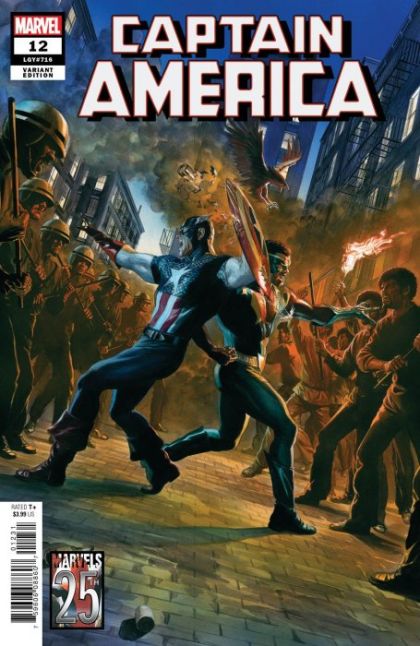 Captain America, Vol. 9 #12C Variant Alex Ross Marvels 25th Cover