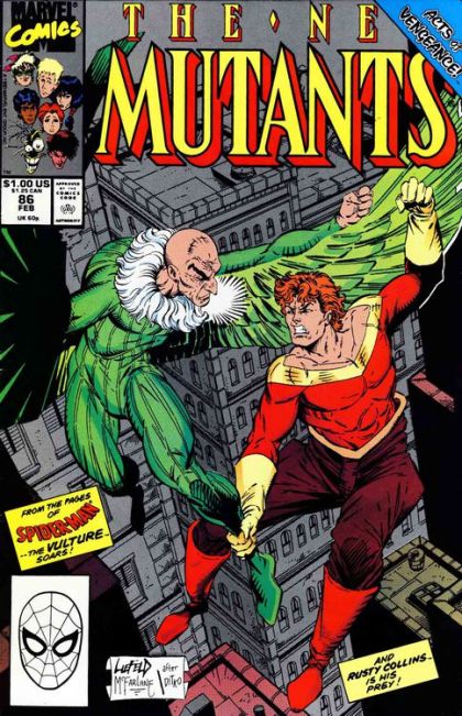 New Mutants, Vol. 1 #86A Direct Edition
