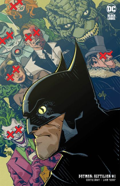Batman: Reptilian #1B Variant Cully Hamner Cover